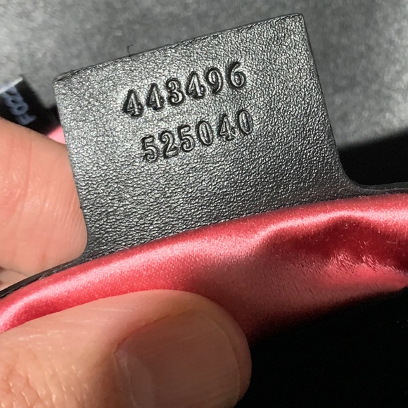 Sold Gucci Marmont Med “Loved” Black Velvet - Picture 14 of 16